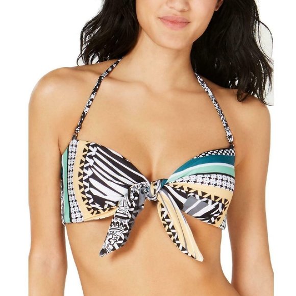 Becca Reversible Bandeau BikiNI Top - Picture 1 of 8